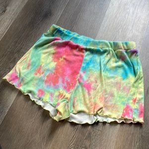 Shein tye dye shorts.